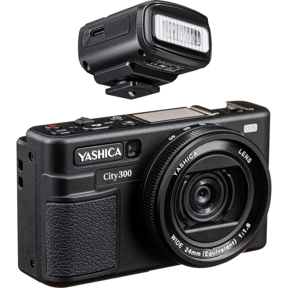 Yashica City 300 Dijital Fotoğraf Makinesi (Siyah)