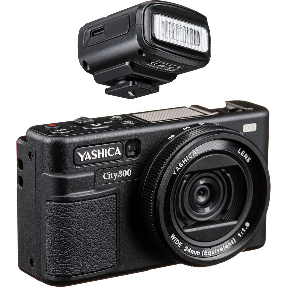 Yashica City 300 Dijital Fotoğraf Makinesi (Siyah)