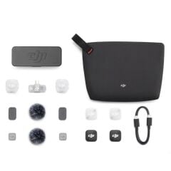 DJI Mic Mini 2 (2 TX + 1 Mobil RX + Şarj Kutusu)