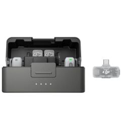 DJI Mic Mini 2 (2 TX + 1 Mobil RX + Şarj Kutusu)