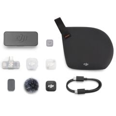 DJI Mic Mini 2 (1 TX + 1 Mobil RX + Şarj Kutusu)