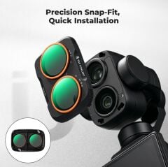 K&F Concept DJI Osmo Pocket 4P Değişken ND2-32 Manyetik Filtre