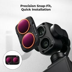 K&F Concept DJI Osmo Pocket 4P Uyumlu Değişken ND32-512 Manyetik Filtre