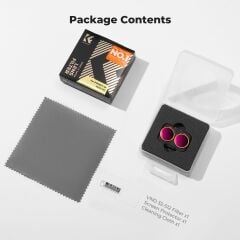 K&F Concept DJI Osmo Pocket 4P Uyumlu Değişken ND32-512 Manyetik Filtre