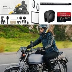 Insta360 X3 Aksiyon Kamerası - Motosiklet Kiti (Full Kit)