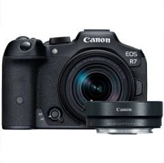 Canon EOS R10 + 18-150mm Lens + Mount Adaptör Aynasız Fotoğraf Makinesi