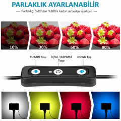 Gdx SFT-120C İkili Video Led Işığı