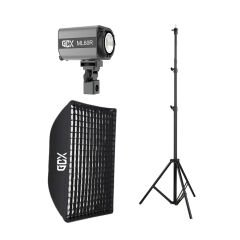 GDX ML60RGB Taşınabilir Video RGB Led Tekli Işık Seti