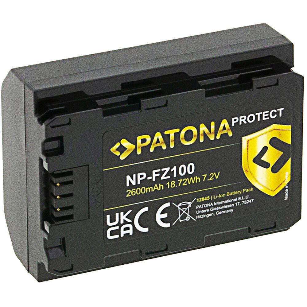 Patona  NP-FZ100 PROTECT Batarya Sony için