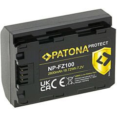 Patona  NP-FZ100 PROTECT Batarya Sony için