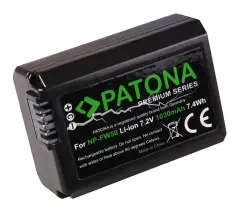 Patona NP-FW50 Premium Batarya Sony için