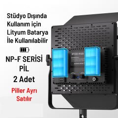 GDX CF-900R Rgb Led Tekli Video ve Fotoğraf Işık Seti