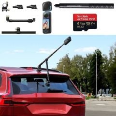 Insta360 X3 Aksiyon Kamerası - Araba Kiti (İkili Vantuz)