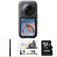 Insta360 X6 Motor Kit - Action Çubuk, 128GB Kart Dahil