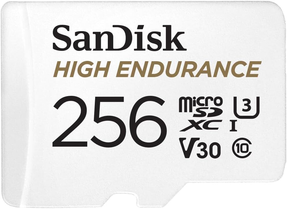 SanDisk 256GB High Endurance MicroSD Hafıza Kartı