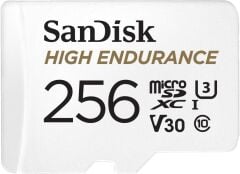 SanDisk 256GB High Endurance MicroSD Hafıza Kartı