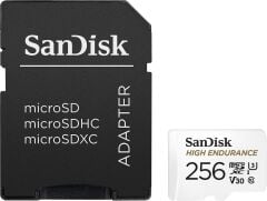SanDisk 256GB High Endurance MicroSD Hafıza Kartı
