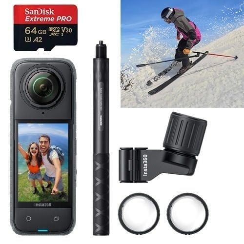 Insta360 X4 Aksiyon Kamerası - Kayak Kiti