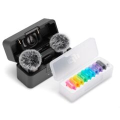 DJI Mic Mini 2S Kablosuz Mikrofon Sistemi (2 TX + 1 RX + Şarj Kutusu)