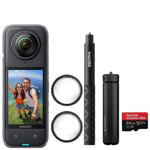 Insta360 X4 Aksiyon Kamera - Sanal Tur Kiti