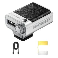 Photoolex G02 Retro Mini Speedlite Kamera Flaşı - LS-201
