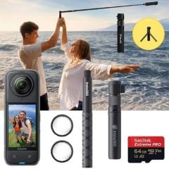 Insta360 X4 Aksiyon Kamerası - Bullet Time Kit