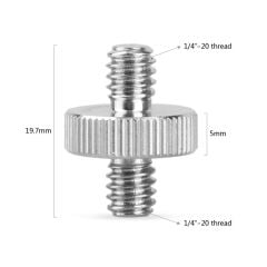 SmallRig 1/4 ''Çift Uçlu Vida 828