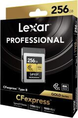 Lexar 256GB Professional CFexpress Tip B Kart GOLD Serisi