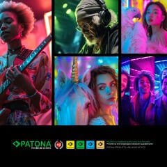 PATONA 4291 PREMIUM LED RGB Tube Photo/Video Light Led Dynamic 21