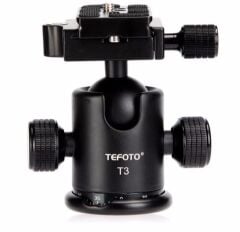 Tefoto T3 Kamera Tripod Top Kafa Ballhead T1101