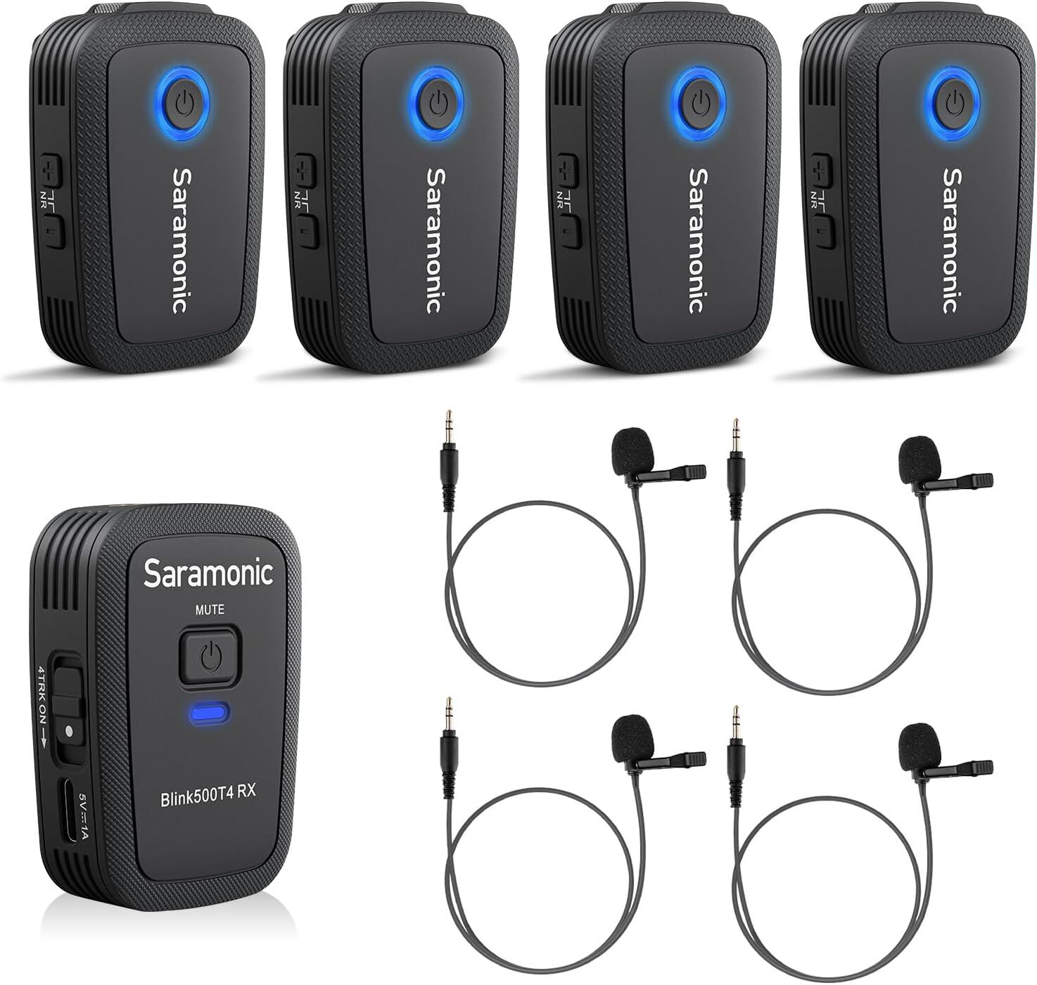 Saramonic Blink500 T4 4 Kişilik Kablosuz Yaka Mikrofonu