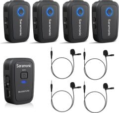 Saramonic Blink500 T4 4 Kişilik Kablosuz Yaka Mikrofonu