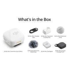 DJI Mic Mini Transmitter (Beyaz)