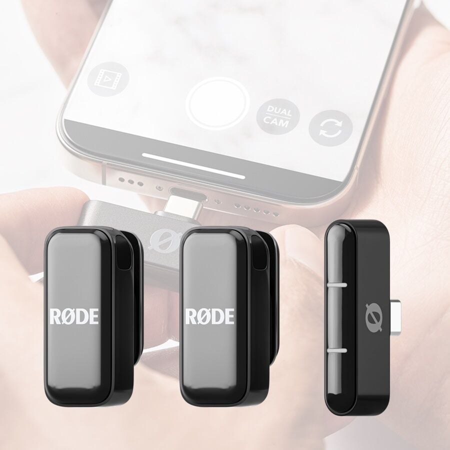 RODE Wireless Micro İkili Kablosuz Yaka Mikrofonu (Type-C)