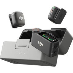 DJI Mic 3 İkili Kablosuz Yaka Mikrofonu
