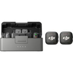 DJI Mic 3 İkili Kablosuz Yaka Mikrofonu
