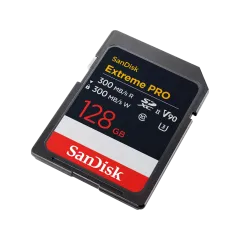 SanDisk Extreme PRO 128GB SD UHS-II Kart (V90)