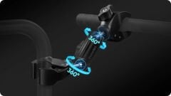 Insta360 Motorcycle Selfie Stick Support Clamp (Motosiklet Selfie Çubuğu Destek Kelepçesi)