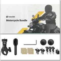 Insta360 X4 Motosiklet Kiti + 114cm Görünmez Çubuk