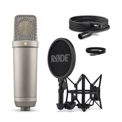 Rode NT1 5th Generation XLR/USB Condenser Mikrofon (Silver)