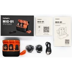 Hohem MIC-01 İkili Kablosuz Yaka Mikrofonu (Iphone- Lightning)