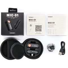 Hohem MIC-01 Tekli Kablosuz Yaka Mikrofonu (Iphone- Lightning)
