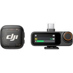 DJI Mic 3 Tekli Kablosuz Yaka Mikrofonu