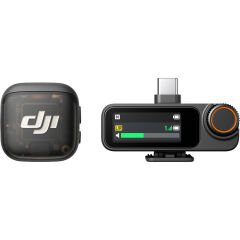 DJI Mic 3 Tekli Kablosuz Yaka Mikrofonu