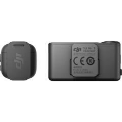 DJI Mic 3 Tekli Kablosuz Yaka Mikrofonu
