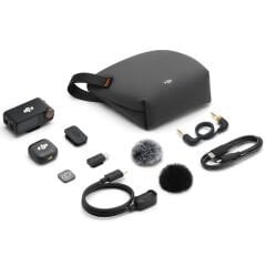 DJI Mic 3 Tekli Kablosuz Yaka Mikrofonu