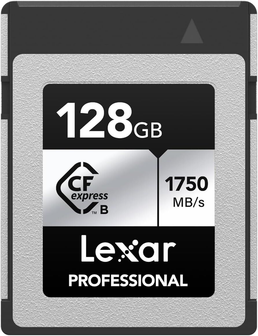Lexar 128GB Professional 2.0 Type B CFexpress Kart