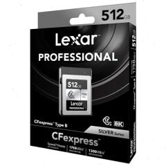 Lexar 512GB Professional 2.0 Type B CFexpress Kart