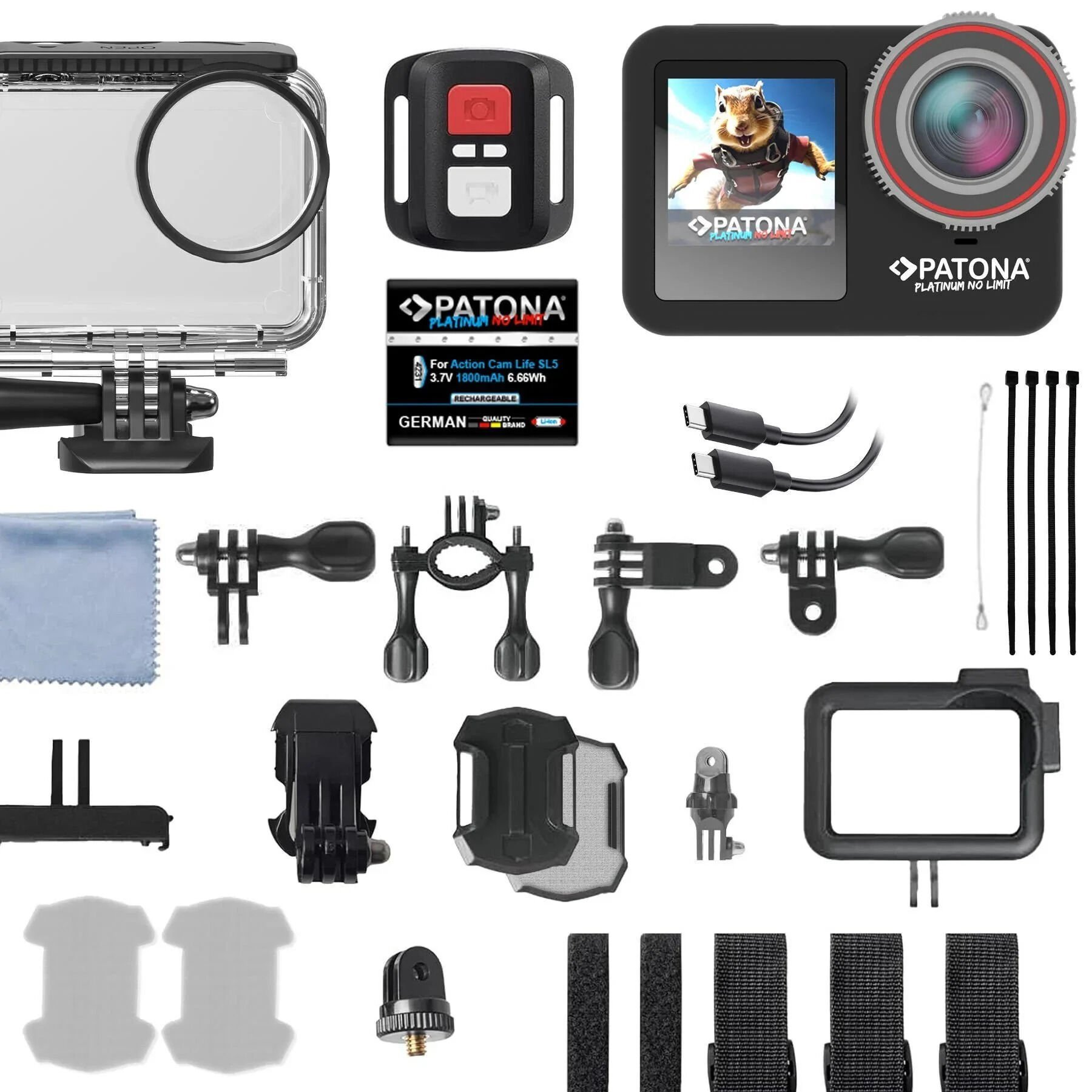 PATONA SL5 4233 Platinum Action Cam Life Aksiyon Kamerası
