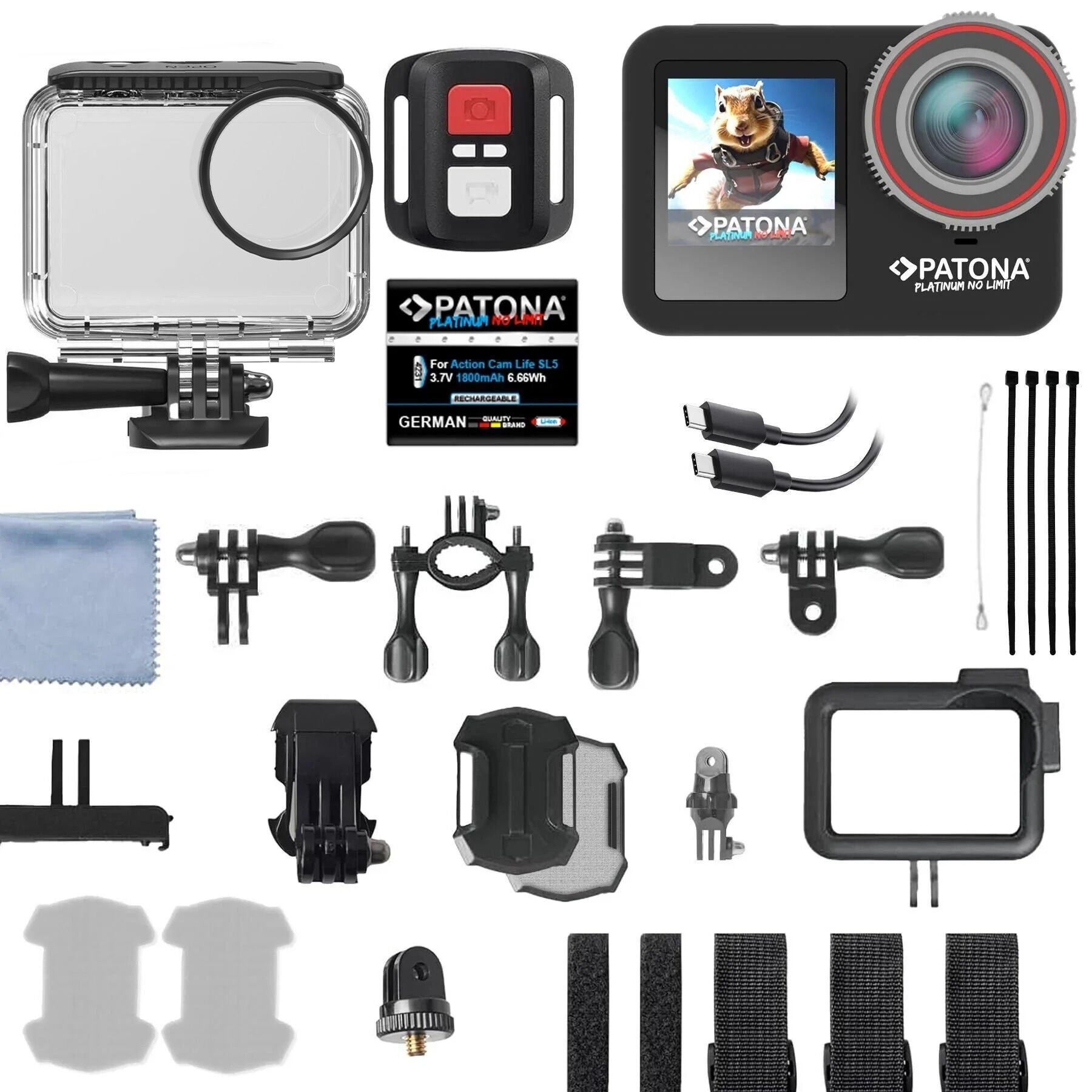 PATONA SL5 4233 Platinum Action Cam Life Aksiyon Kamerası